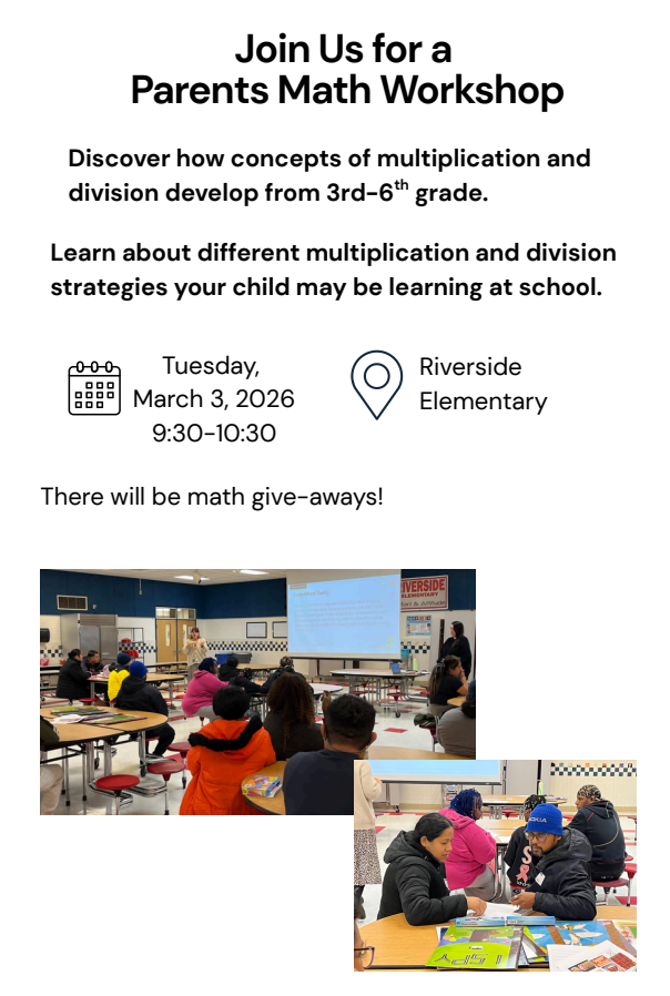 parents math workshop