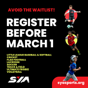 three pictures of kids playing sports in a vertical line