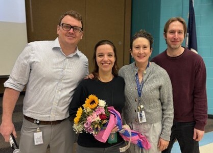 Mrs. Renata Claudio is the Outstanding Operational Employee for the Fairfax Pyramid. Congratulations!