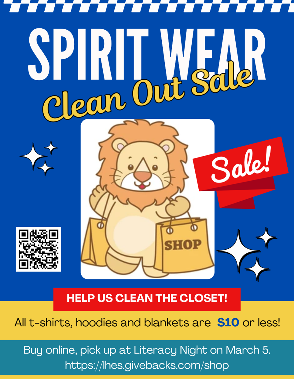 Spirit wear sale