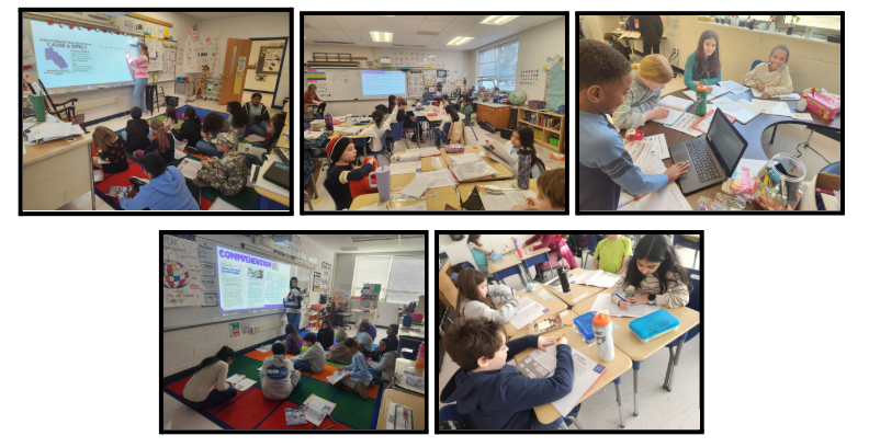 4th grade Unit 5 Benchmark work 