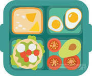 tray of food for breakfast