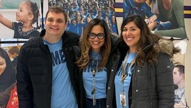 Hollin Meadows Leadership Team - AP Seidenberg, Principal Crews, and AP Gilley