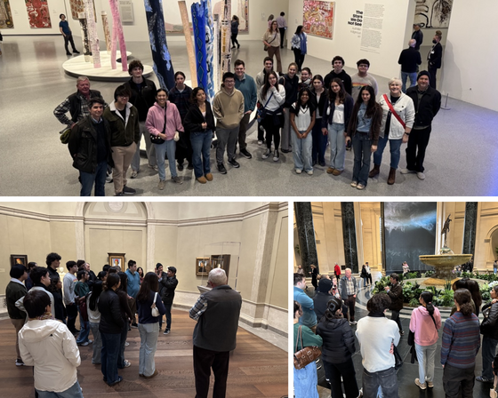 students on a field trip