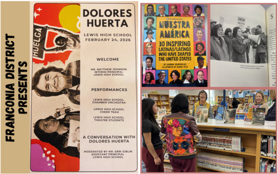 Lewis High School Visit from Dolores Huerta