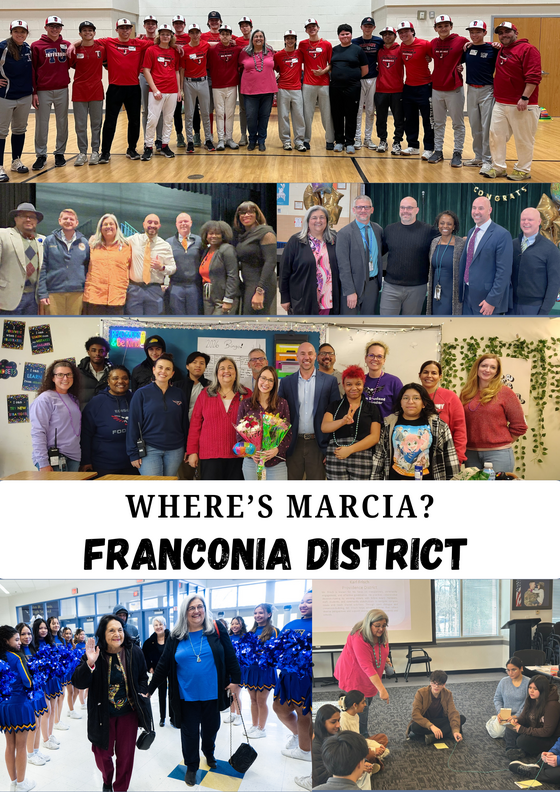 Collage of Photos with Marcia St. John-Cunning February 2026