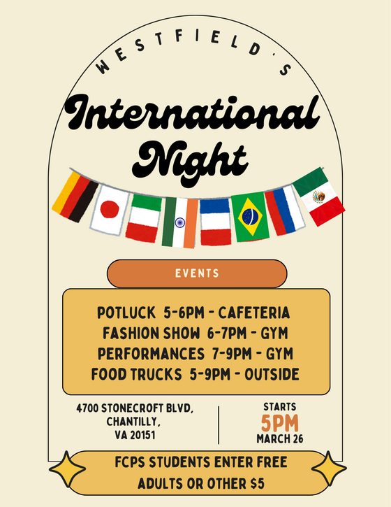WHS international night flyer
