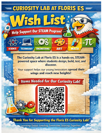 Curiosity Lab Wish List