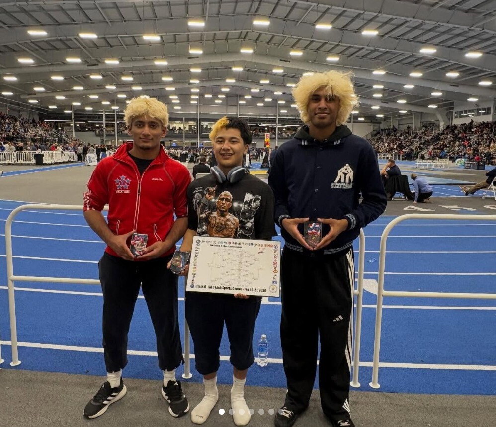 Freshman Adrian Canales