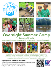 summer camp flyer
