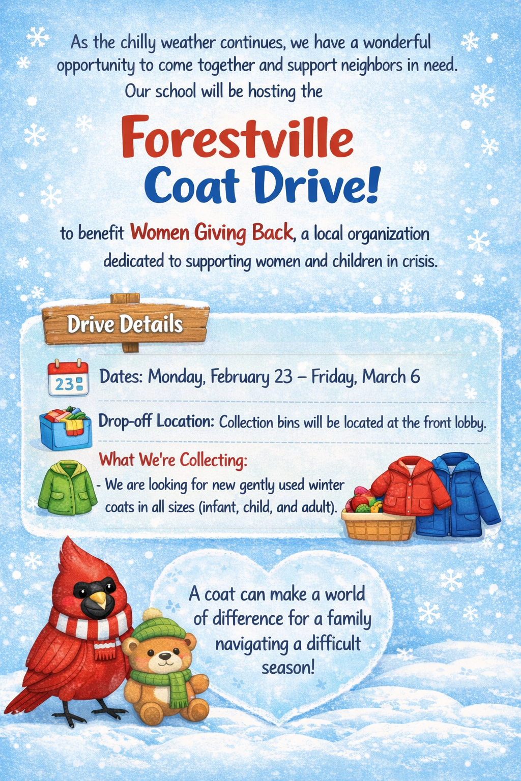 Image of Coat Drive
