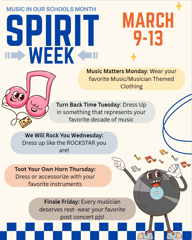 Music Spirit Week