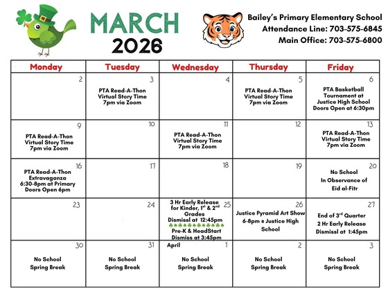 March Updated
