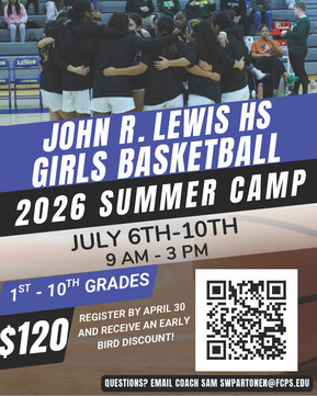 Lewis Girls Basketball camp