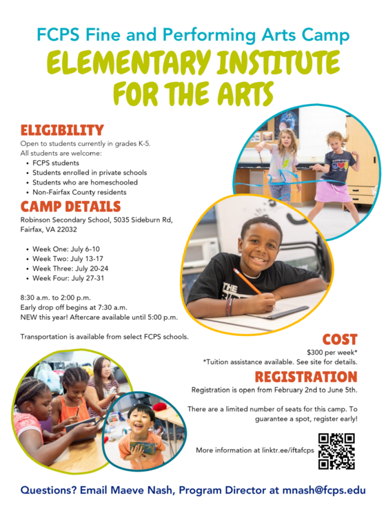 Fine Arts camp