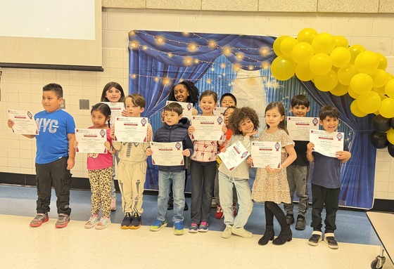 Bailey's Primary Students at Reflections Award Ceremeony