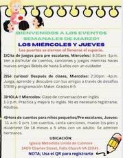 Culmore Library Flyer Spanish