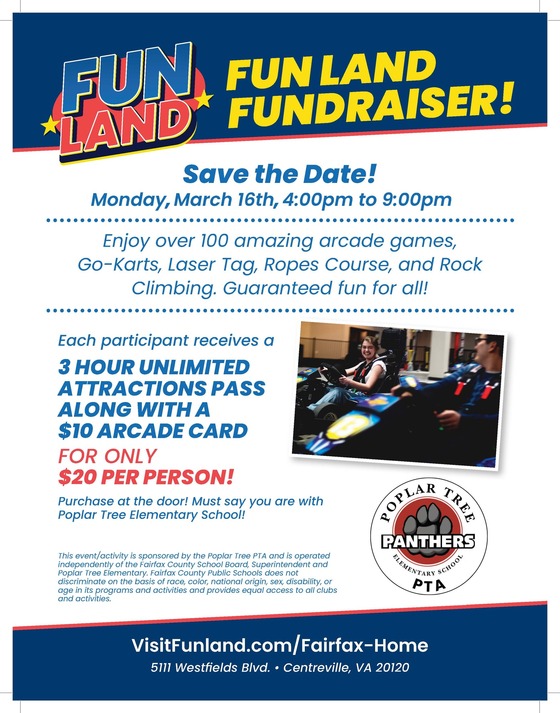 Fun Land Fundraiser