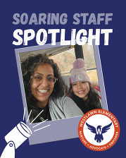 Soaring Staff Spotlight: Miss Alaswadi and her daughter on a field trip