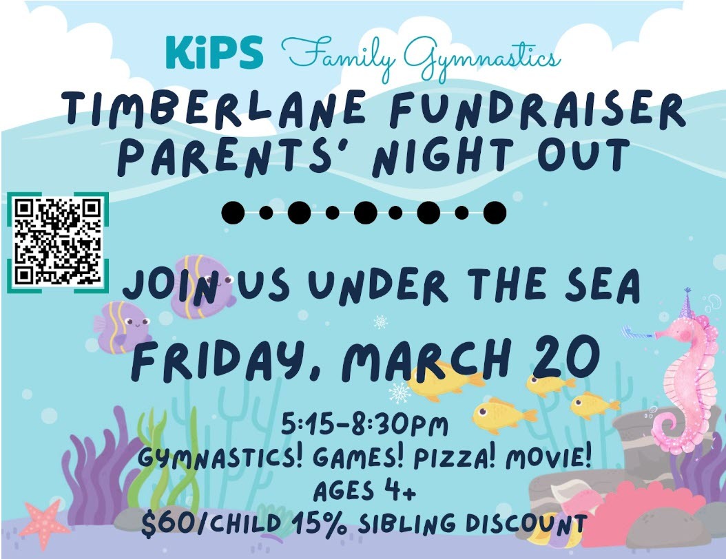 parents' night out flyer