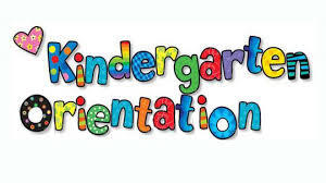 Kindergarten Orientation
