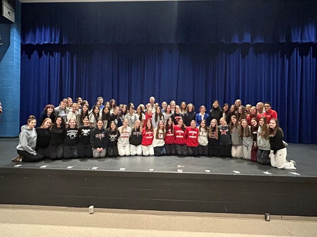 Women Lacrosse players 