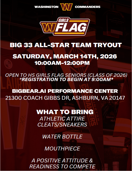 Commanders All Star Tryouts