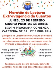 Readathon Event Spanish