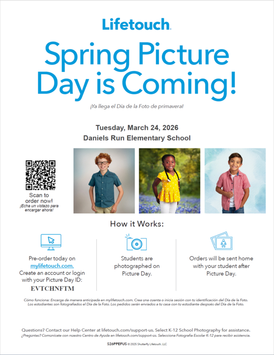 Spring Picture Day 2026
