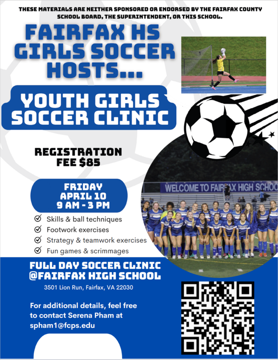 FHS Soccer Clinic April