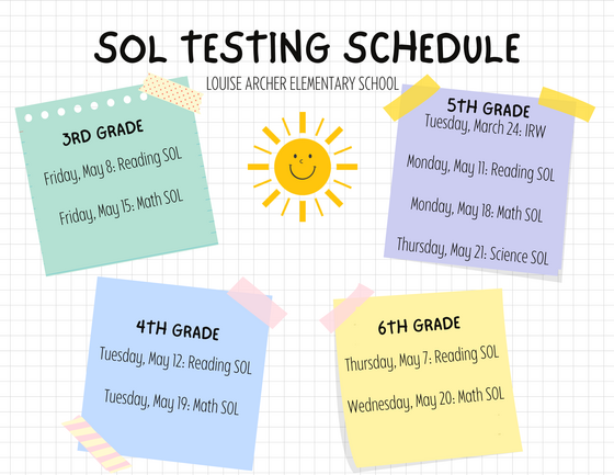SOL Schedule