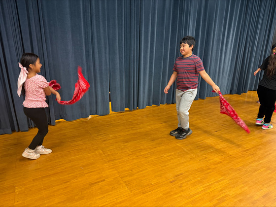 2nd Graders Creative Movement Class Pic