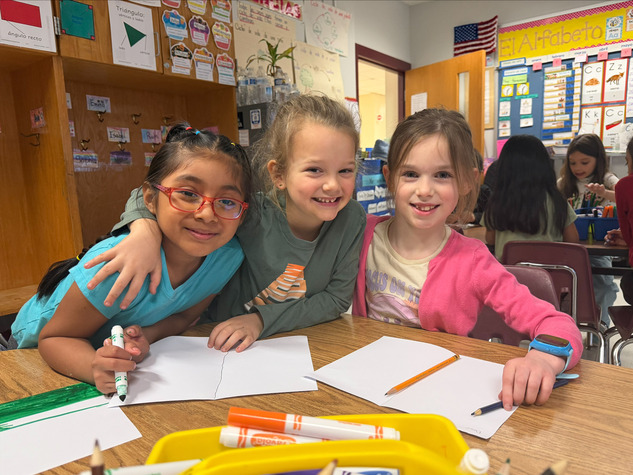 1st Grade inside recess