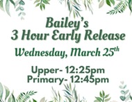 3 hr Early Release