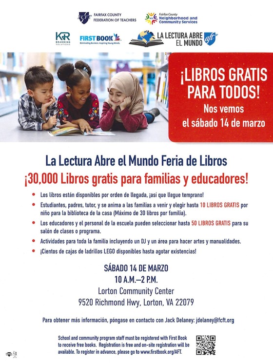 Free book flyer- Spanish