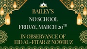 No School - Eid-al-Fitr