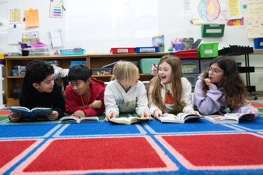 Students Reading