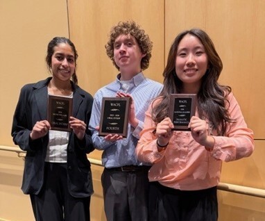 Speech Team award winners