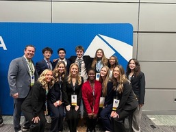 West Potomac DECA Students Picture