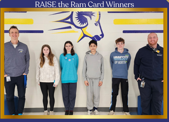 Raise the Ram card winners for March 13
