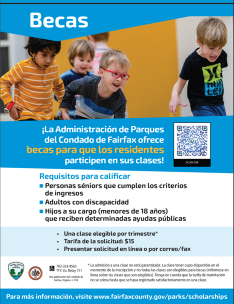 Informational Flyer about Scholarships (Spanish)
