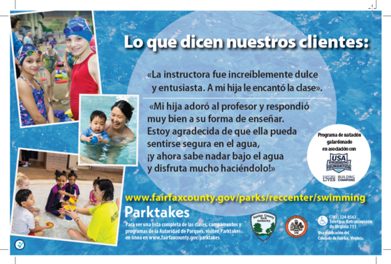 Customer Comments about Swim Classes (Spanish)
