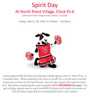 spirit day flyer
