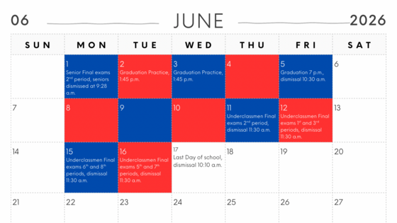 June Calendar
