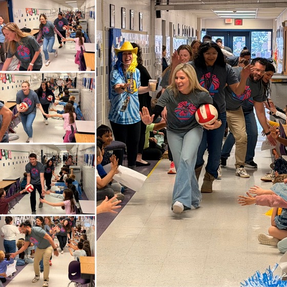 Pep Rally Collage