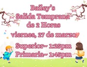 2 Hour Early Release