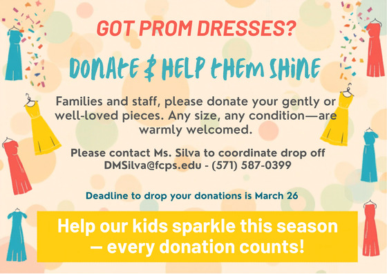 Dress donations