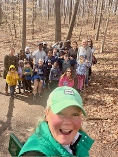 Students and teachers at Ellanor C. Lawrence Park