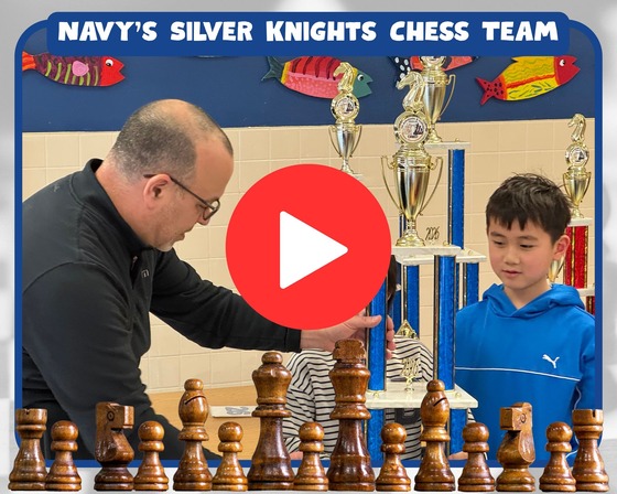 Navy After School Chess Club Awards Presented by Mr. Pannutti