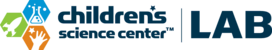 Childrens science center lab logo